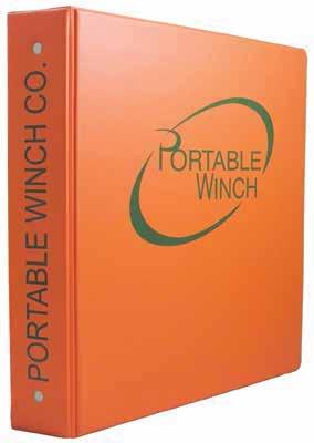 BINDERS VINYL BINDERS - STANDARD LETTER SIZE Every binder is custom built to specific requirements. Binders can be printed on front, back and spine producing a large imprint area for your message.