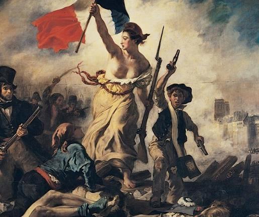 Romanticism Eugene Delacroix Liberty Leading the People, 1830.