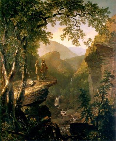 Hudson River School Asher B. Durand, Kindred Spirits, 1849. Kindred Spirits is perhaps the best known painting of Hudson River School painter Asher Durand.