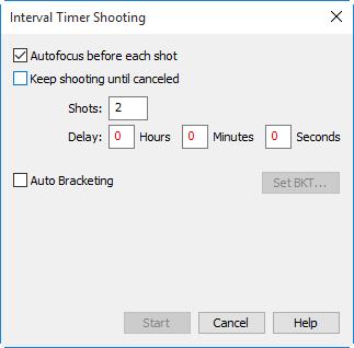 Return to first page Camera Control Pro 2 48 Overview Interval Timer Shooting 1/5, you can take a series of photographs automatically at a time interval you select.