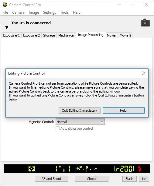 Return to first page Camera Control Pro 2 77 Overview Camera Controls 20/29 Editing Picture Controls Clicking the Edit button next to Picture Control launches Picture Control Utility 2, where you can