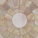 Calibrated Sandstone and Limestone Circle Collection Our natural stone circle collection has been specifically selected to complement our natural stone paving collection flawlessly.
