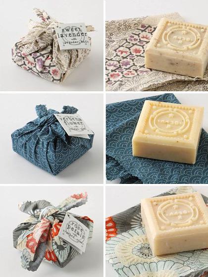 If you plan to give your soap as a gift, you'll want to wrap it in something decorative!