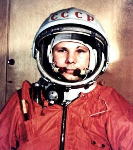 First Russian Cosmonaut Yuri Gagarin