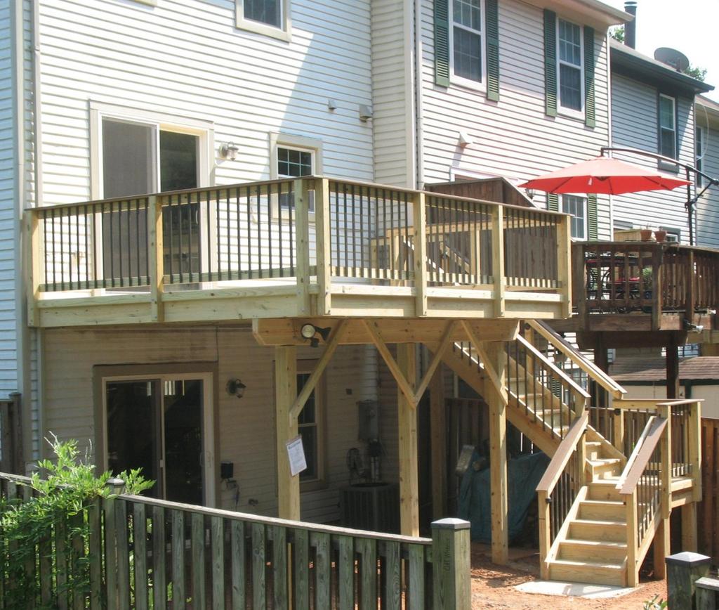 Maryland Building Officials Association Typical Deck Details Based on the International Residential Code The design details in