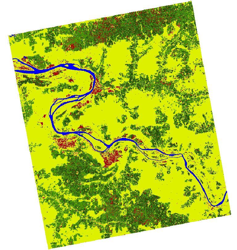 Land cover map at 3