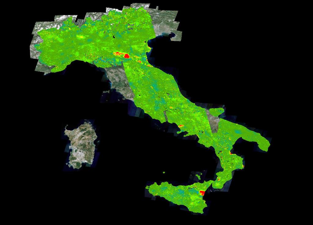 Italy 2003-2010 ENVISAT ascending data
