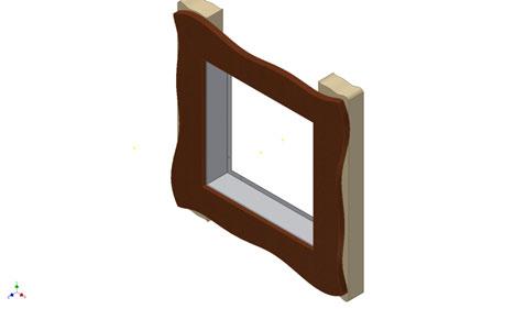 Give each nail an extra hammer tap to make sure the frame is secured.