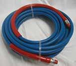 1/4" ID Pressure Loop 1/4" MPT swivel x 1/4" MPT solid 1/4" ID two-wire 5000 PSI Any length available 3/8" Blue Hose Wrapped, 4000 PSI 8.753-316.0 3/8" Bulk, 4K Blue (FT) 8.921-149.