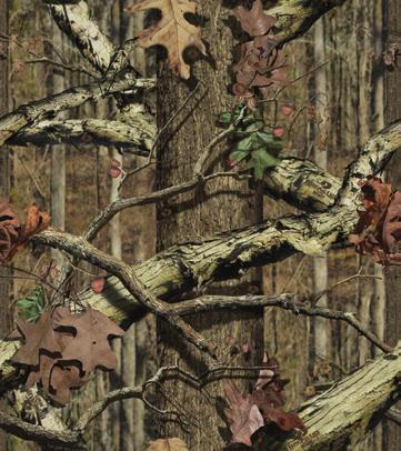 Mossy Oak : Color Palette Just as color is at the heart of the Mossy Oak Brand Camouflage s effectiveness, true and consistent color reproduction of the color mark must always be achieved.