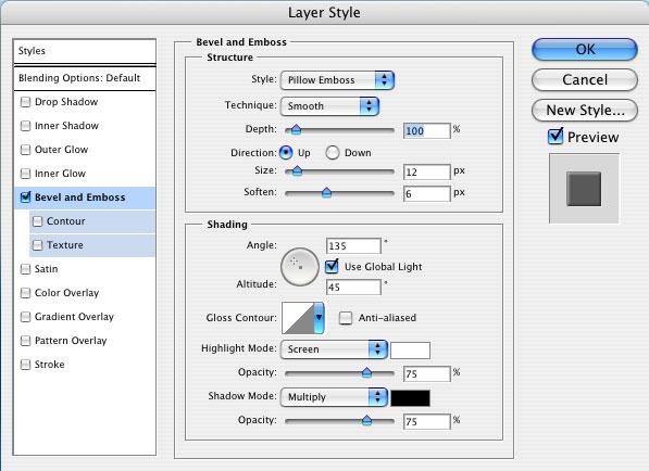 STEP FIFTEEN: Load a selection of the Front Panel layer by holding down Command (PC: Control) and clicking on the Front Panel layer in the Master Components layer set.