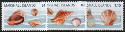 Postal Service Authority 30th Anniversary Souvenir Sheet... 13.50 10.85 1074-76 34 -$1.15 Seashells Regular Issue set of 3.