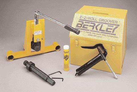 Roll Groovers Portable Roll Groovers Berkley s portable roll groovers have been the industry standard for over twenty years.