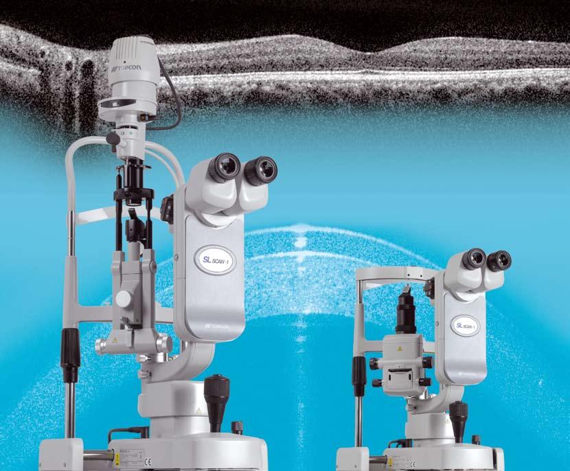 Slit Lamp Adapted Optical Coherence