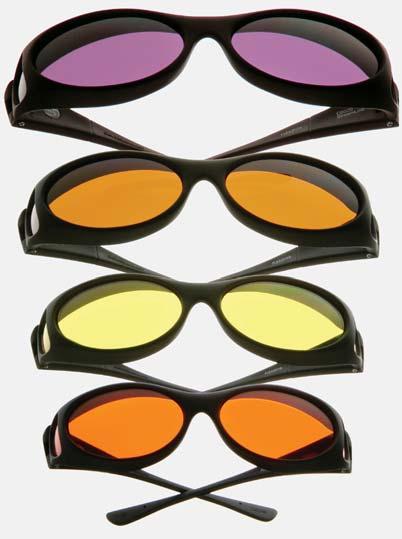 STYLE LINE BLACK WITH LEMON DESIGNED TO BE WORN OVER PRESCRIPTION EYEWEAR Low Vision Cocoons offer a full spectrum of contrast enhancing filters designed specifically for the low vision patient.