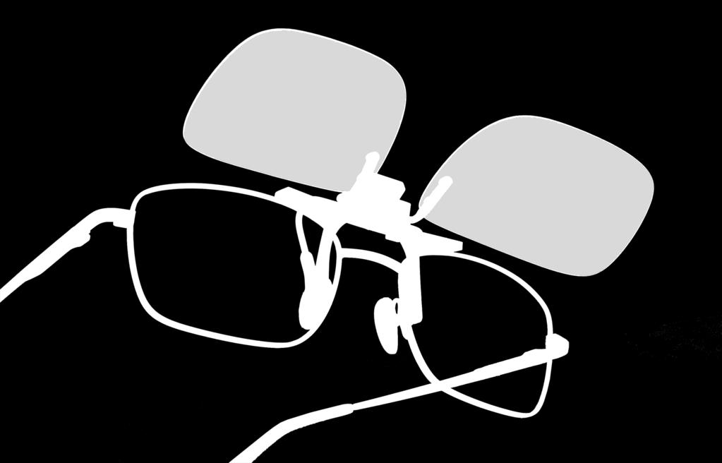 clip-ons to a variety of prescription eyewear frames.