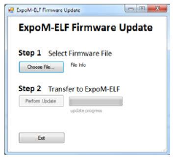 When a device is locked, no connection can be established to ExpoM-ELF Utility unless the correct unlock code is entered (Figure 6).