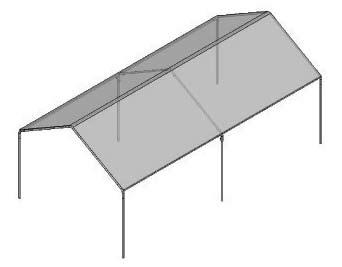 8'-10 5/8" Height Quick Start Guide 10' Wide Grab Bag Canopy 5'-7