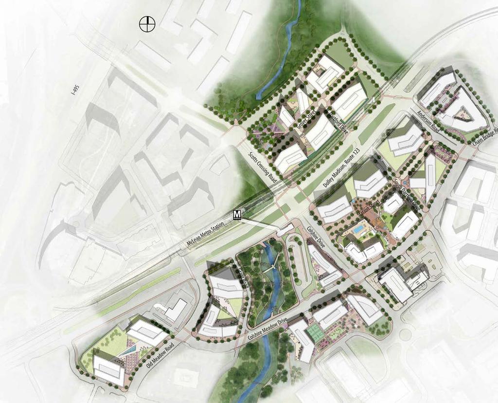 MASTER PLAN TOTAL MASTER PLAN NORTH SOUTH SOUTH-PHASE I (Early 2020 Delivery) Great Falls NORTH McLean Residential 2,870 Units 470 Units 2,400 Units 525 Units Office 4,330,000 SF 750,000 SF 3,580,000