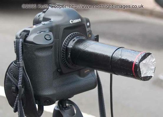 200 mm pinhole camera made