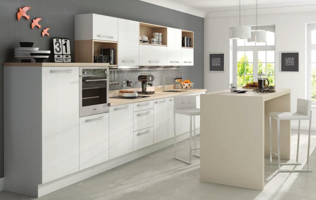 Mussel Metro Sleek clean lines in a choice of the latest