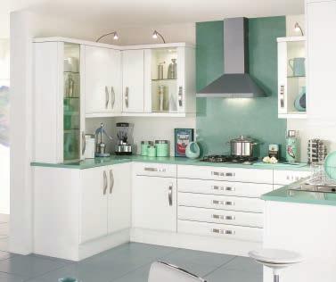 Forma White The stunning kitchen says timeless and shown here at