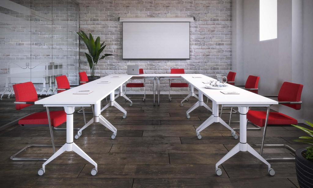 PANACHE MEETING TABLES The Panache table range has four base options and a comprehensive range
