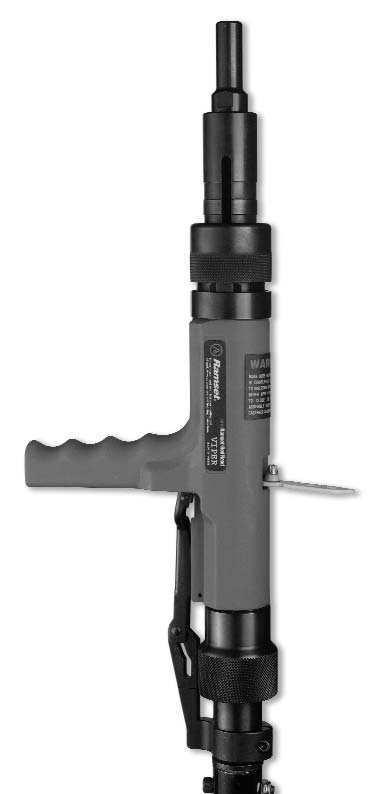 VIPER Viper Semi-Automatic Specifically Designed for Overhead Applications 1-1/2" Pin Capacity AUTOMATIC LOAD ADVANCE Load is advanced consistently each time the Viper is fired.