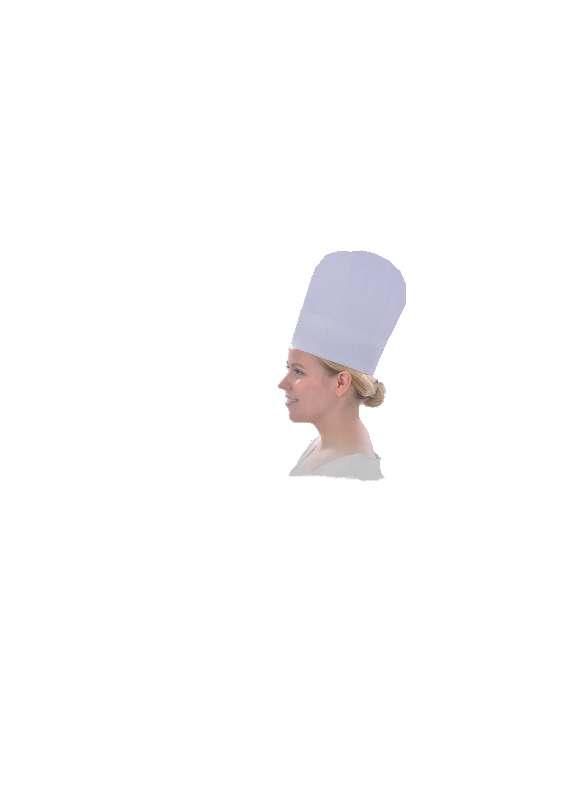 Kitchen Headwear Headwear PAPER 01/03/180 White Inner: Bag of 100. Outer: Carton of 1000 pieces. Adjustable hat Paper or nonwoven. Adjustable. 24x34x45 cm. (0,037 m 3 ) 12,80 Kilos.