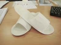 Footwear EVA Sole Nonwoven Polypropylene Slippers OPEN TOE