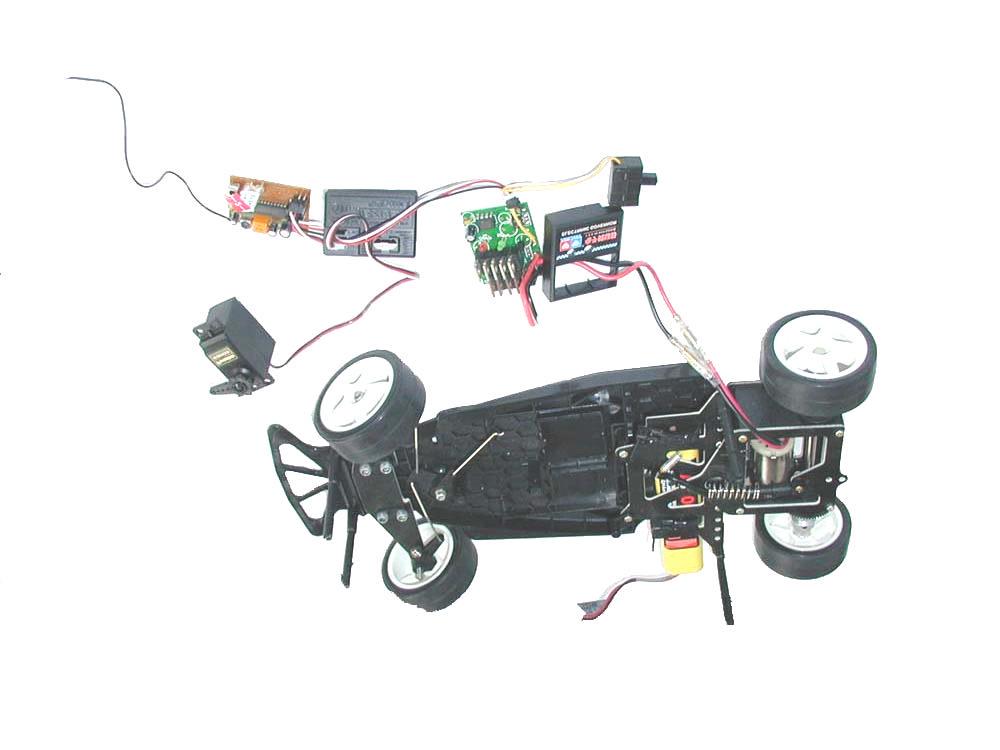 Traditional proportional control Batteries Servo Controller and and Servo Motor