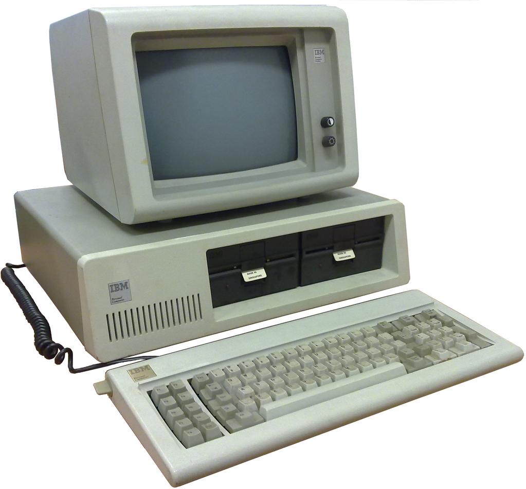 The 1980 s The IBM PC is launched Computers start to be adopted in offices for everyday