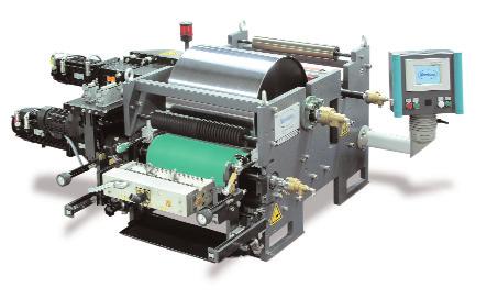 The CT 5500 series coaters were developed for applications requiring a coating width of 400 to 800 mm (16 to 32 in.).