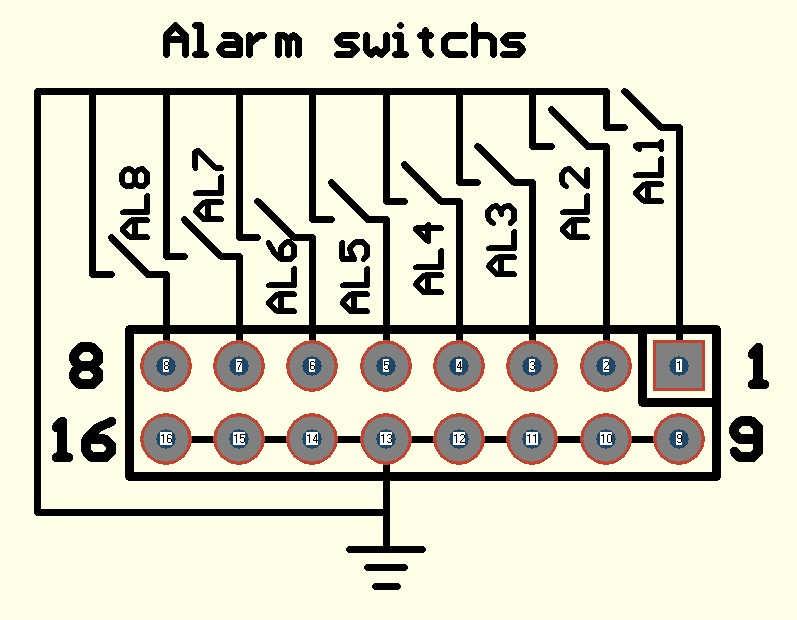 Also if the NP-14 option for 8 dry alarm contacts The following 8 Pins 2 Rows Header Connector will replace the com1 DB9 position. Table 1-2.