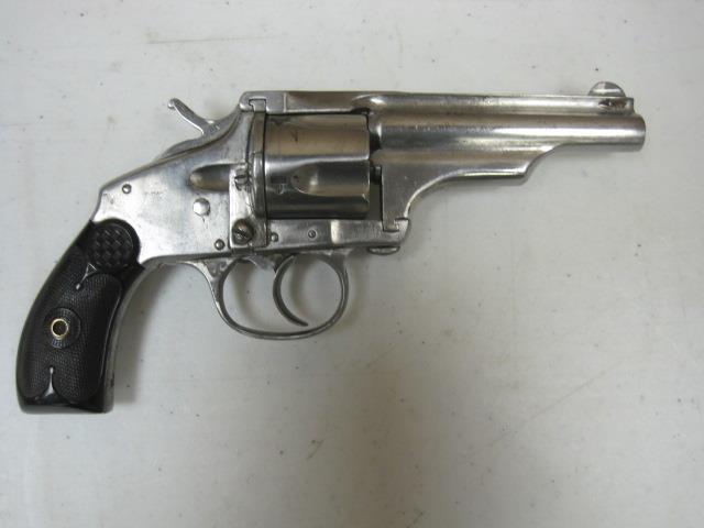 56. Merwin Halbert mod.? 38 cal revolver nickel 57.