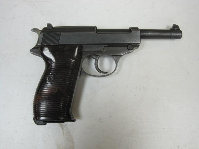 Steyr 9mm semi auto pistol w/sleeve ser # 49212 30.
