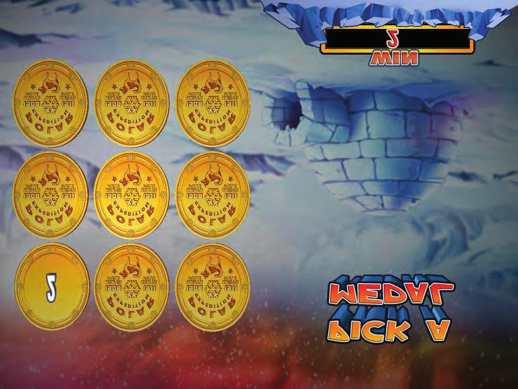 5.2.1.3. Medal Bonus. During the free spin sequence, if 3 bonus will be triggered. symbols appear in any active line, the medal You can choose among 9 memorial medals.