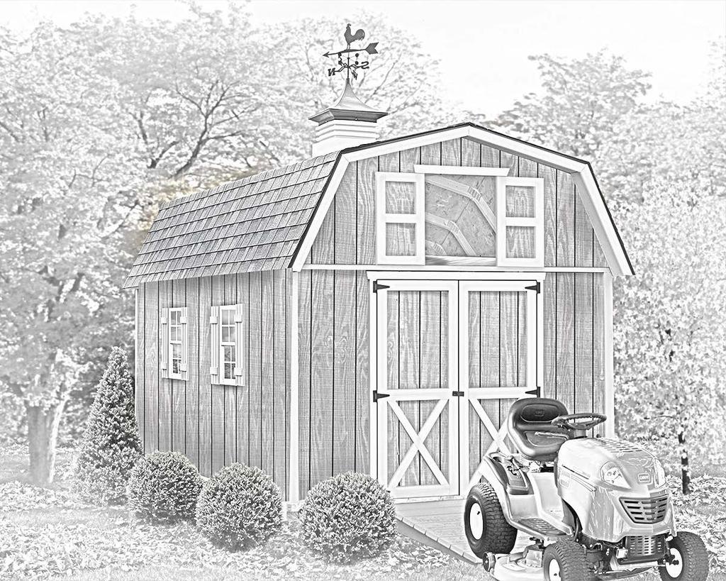 Best Barns USA Assembly Book Revised October 11, 2018 the Woodville 10' x 16'