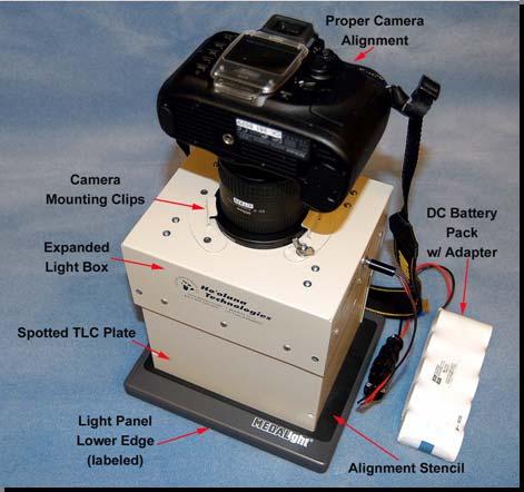 Digital Imaging System Digital Camera Nikon D100 Light Box internal UV