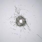 The shape of the bullet hole can also help figure out the position of the