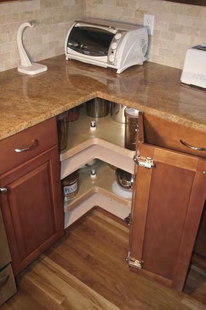 Ask your Dealer about our convertible cabinets for handicapaccessible kitchens or convertible apartments.