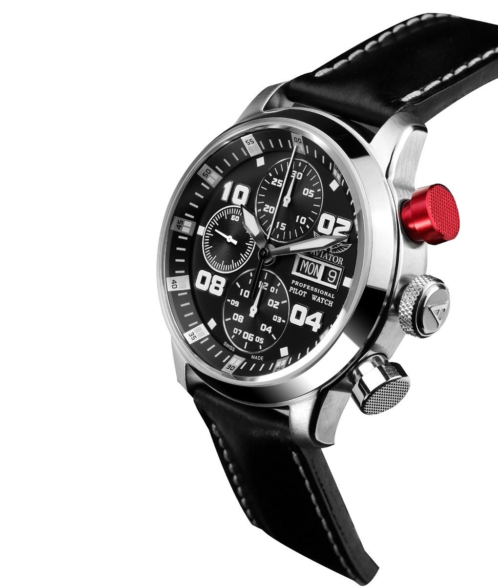 2014 Edition Functionality, precision and reliability: these are the attributes, which characterize the Professional Pilot s watch.