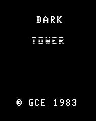 Vectrex Dark Tower The Dark Tower Vectrex game (circa 1983) was based on the electronic board game of the same name, but never commercially released.