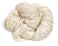 5sts=1 /50g/160yds Two plies of cashmere have been twisted with a wool & nylon thread that prevents felting and