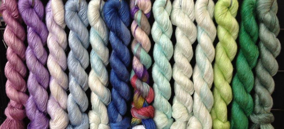 Colors Artyarns Color Palette Shown here in