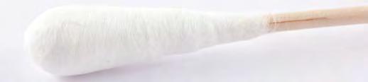 Cotton wool without bristles Ø / x 0 mm 80 pieces 0 90 00 Cotton wool with bristles Ø /