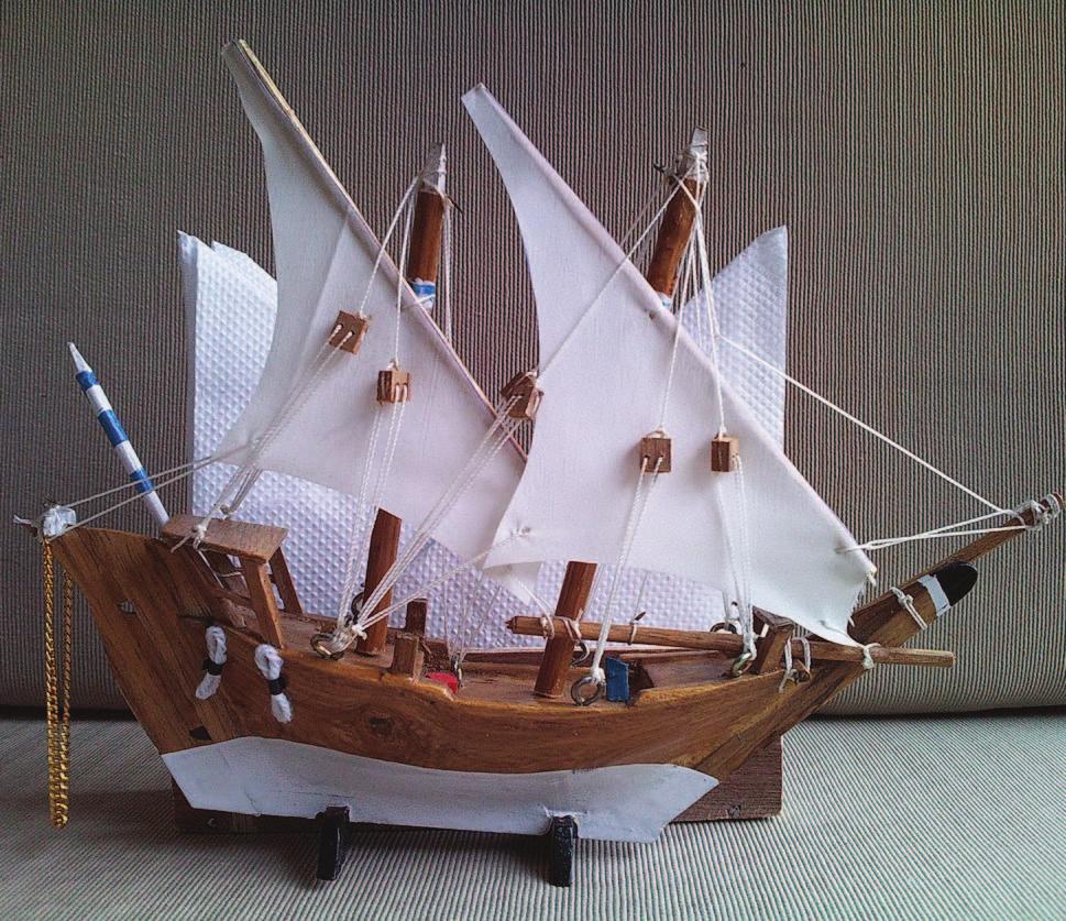 Dhow Napkin Holder Dhow Napkin holder is made in the shape of a Dhow- a traditional sailing vessel with one or more masts and