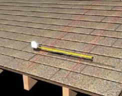 FLAT FLASHING INSTALLATION: Insert the Flat Flashing so the top part is under the