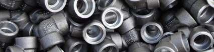 OUR PRODUCTS FORGED ELBOW FORGED TEE FORGED COUPLING FORGED NIPPLE FORGED PLUG FORGED UNION FORGED BUSHING FORGED BOSS Forged Fittings Range : 1/2" to 4" NB IN Class: 3000 LBS, 6000; BS, 9000 LBS