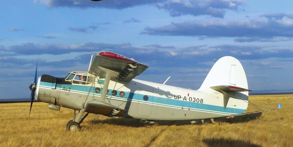 EXPLORATION TRENDS & DEVELOPMENT IN 2012 Geotechnologies GT-MAG airborne magnetic system on an AN-2 in Kazakhstan Credit: Geotechnologies in interpretation using the integration of both ground and